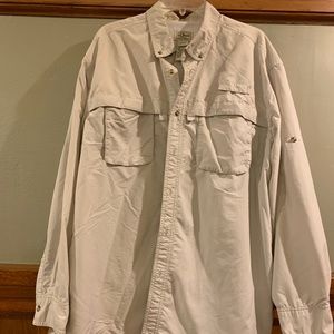 L.L. Bean Nylon vented Shirt size XL